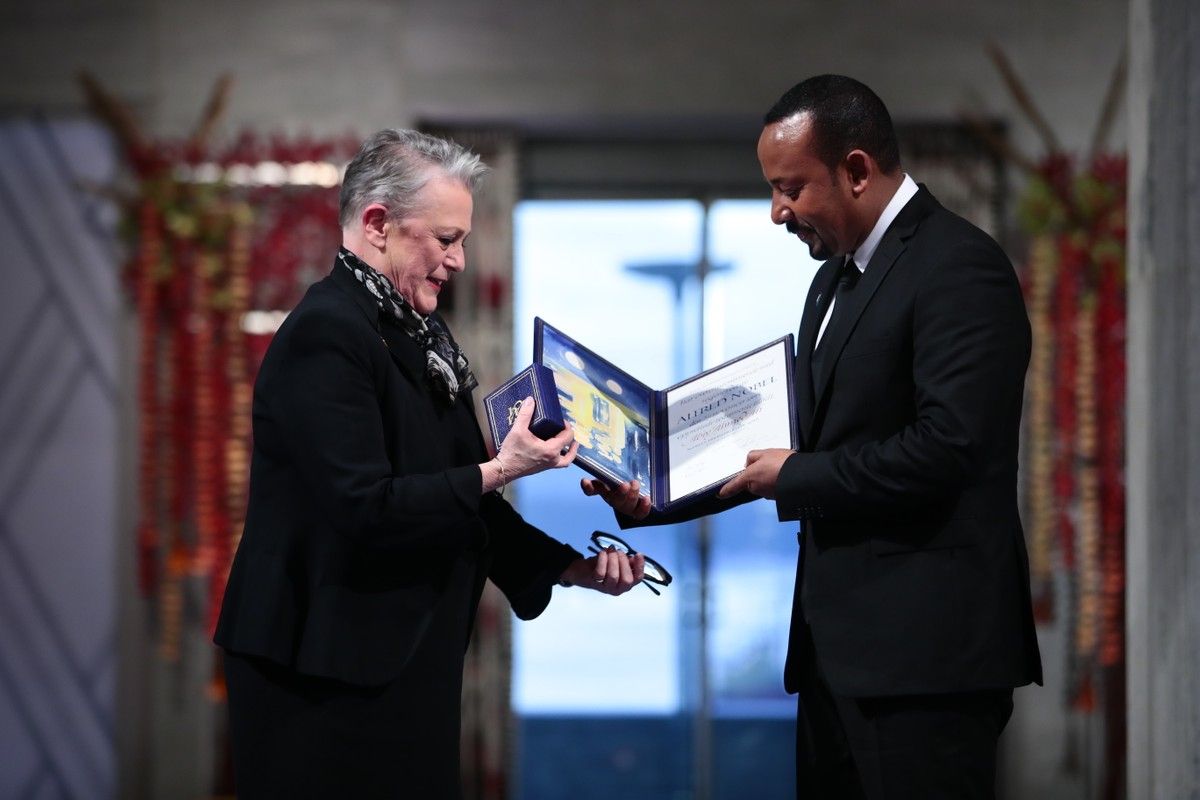 Le Prix Nobel De La Paix 2019 Abiy Ahmed Ali